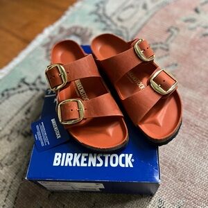 New in Box Birkenstock Arizona Big Buckle